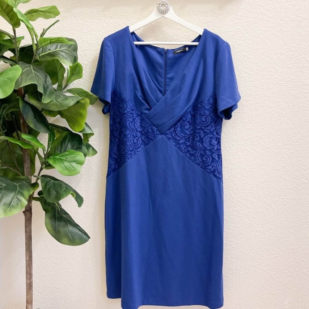 Lace-Up Midi Dress